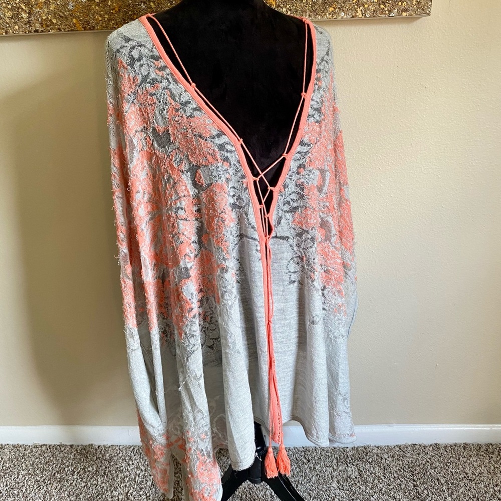 Free People Lace Cover Top